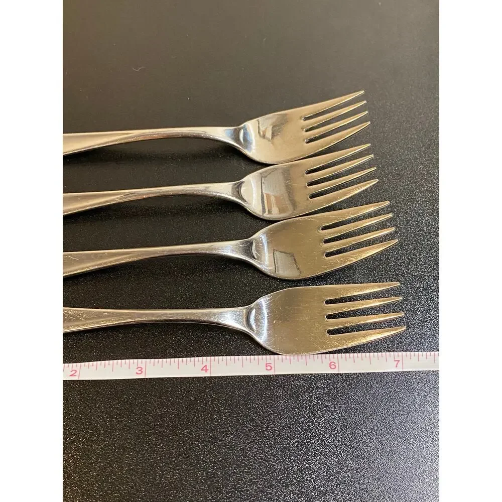 J.A. Henckels International MANOR Glossy Stainless 18/10 Salad Forks 7